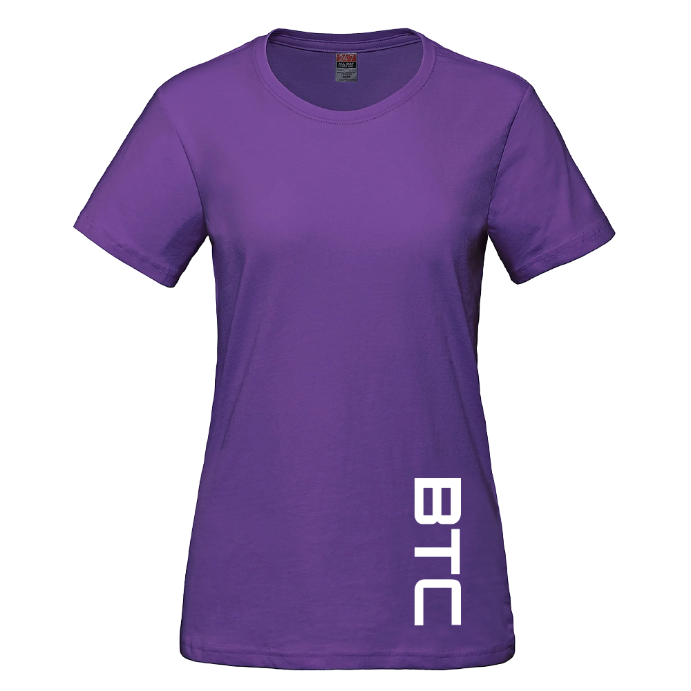 T-shirt a manches courtes BTC discret femmes