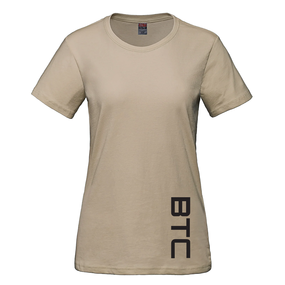 T-shirt a manches courtes BTC discret femmes